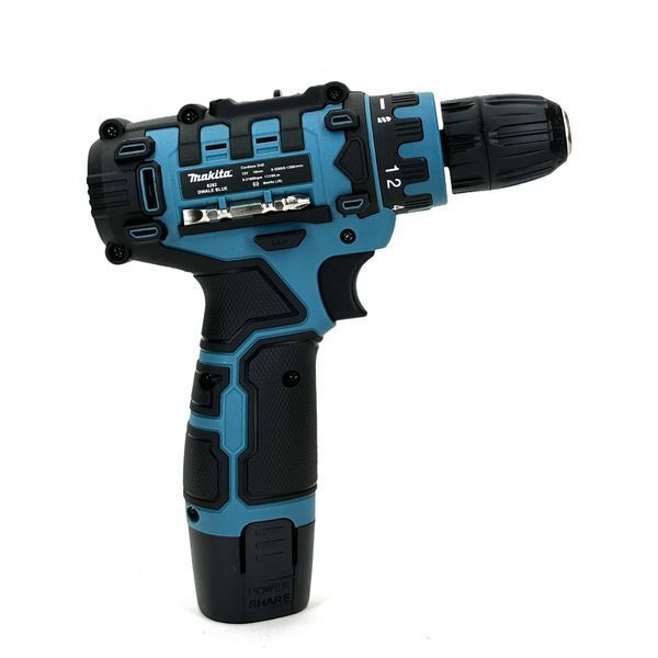 Дрель-шуруповерт аккумуляторная Makita 8282 DWALE BLUE (12V 3Ah) АКБ шуруповерт Макита с LED подсветкой 2350656386 фото
