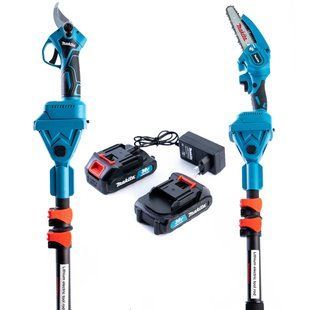 Набор Makita 3в1 (Секатор DUP365 + Мини-пила DUC155HN + Штанга телескопическая 3 м) Высоторез 3в1 Макита (36V 5Ah) 152312 фото