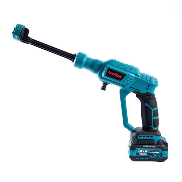 Ручна акумуляторна мийка Makita DXR-928 BLUE (36V) Автомийка безщіткова Макіта 40 БАР з цифровим дисплеєм 32225 фото