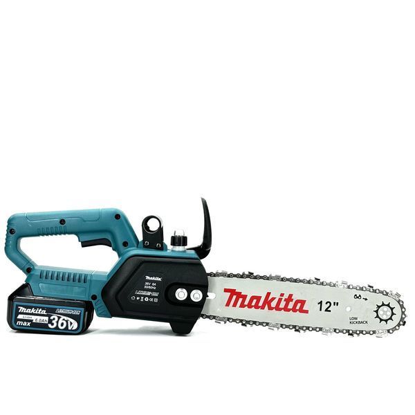 Ланцюгова акумуляторна пила Makita DUC125ZQ (36V 6Аh) Пила Макіта з двома АКБ та шиною 30 см для обрізки гілок 2381339862 фото