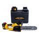 Ланцюгова акумуляторна пила TigerKraft TG18 PRO (21V 5Ah, шина 30см) Безщіткова АКБ пила Тайгеркрафт з подачею масла TG18 PRO фото 2
