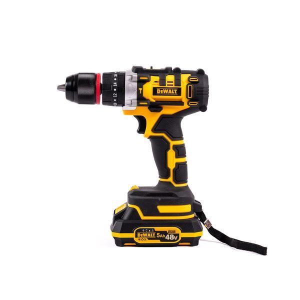 АКБ безщітковий набір DeWalt 2в1 (Болгарка DCG509NT та Шуруповерт DCD709M2T) Набір Деволт 48V з LED-дисплеєм 2662766092 фото