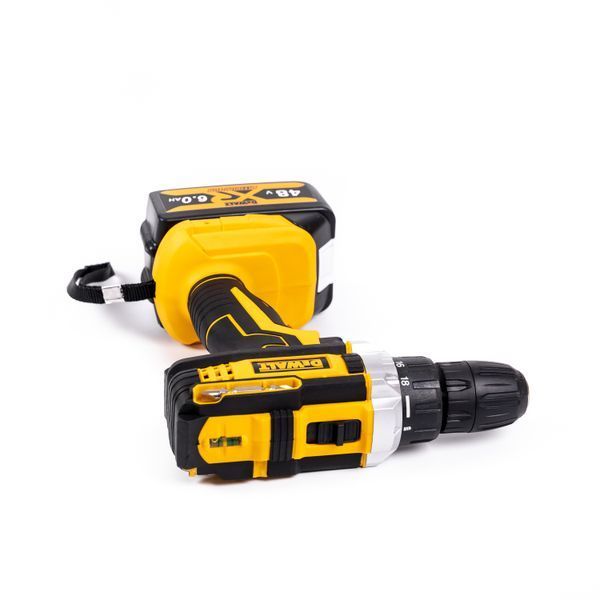 Безщітковий акумуляторний набір DeWalt 5в1 (Циркулярка + Перфоратор + Гайковерт + Шуруповерт + УШМ) АКБ набір Деволт 48V 77773 фото