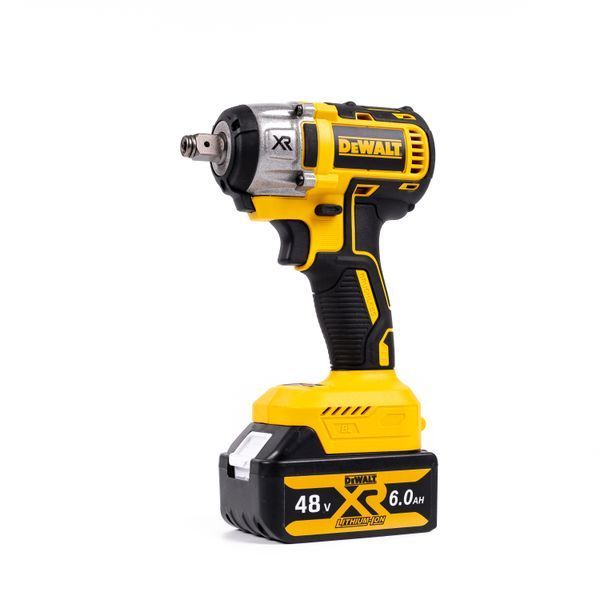 Безщітковий акумуляторний набір DeWalt 5в1 (Циркулярка + Перфоратор + Гайковерт + Шуруповерт + УШМ) АКБ набір Деволт 48V 77773 фото