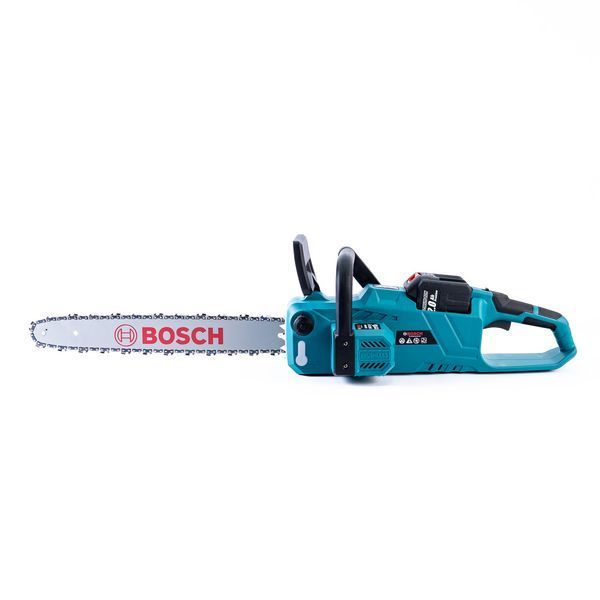 Аккумуляторная бесщеточная пила Bosch GSR340iW (48V 12Ah шина 45см) Цепная пила Бош с 2 АКБ для заготовки дров 77713 фото