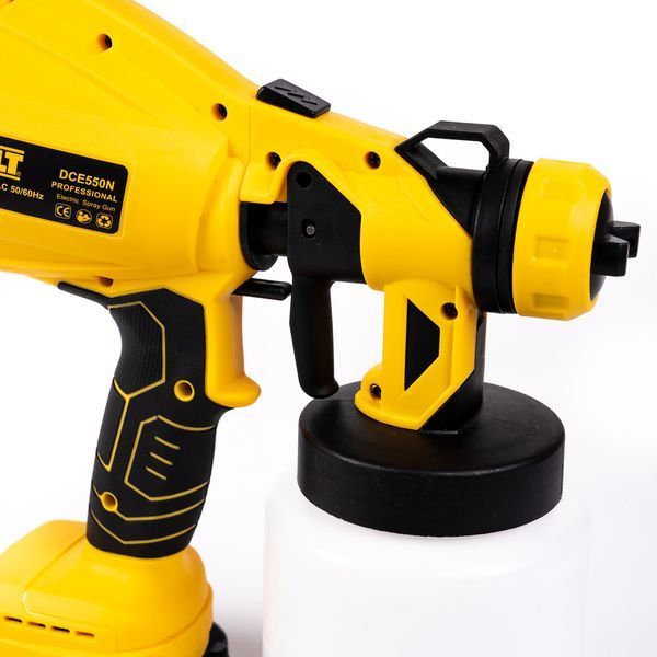 Акумуляторний пульверизатор DeWalt DCE550N (36V) Фарбопульт Деволт з двома АКБ та насадками 2687549738 фото