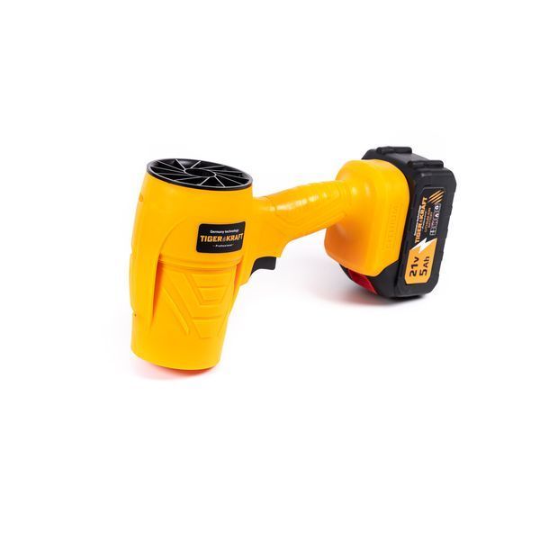 Воздуходувка TigerKraft WIND20 PRO (21V, 5Ah) Бесщеточная аккумуляторная воздуходувка-пылесос Тайгеркрафт для сада WIND20 PRO фото