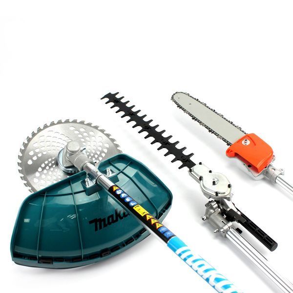 Двухтактная бензокоса Makita BC626 комплект 4в1 (5.2 кВт) Бензиновая коса Макита для газона 2184074094 фото