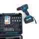 Аккумуляторный бесщеточный шуруповерт Makita DTW489 (36V 9Ah) АКБ ударный шуруповерт Макита 13 мм + набор насадок 2457226199 фото 3