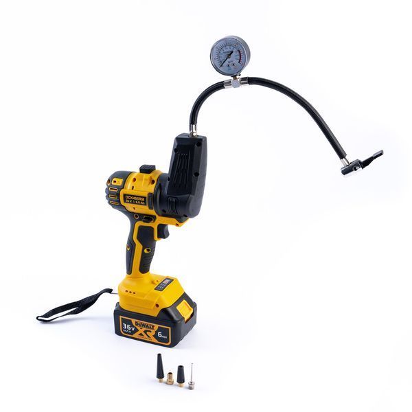 Аккумуляторный набор DeWalt 6в1 Шуруповерт DCK495RM (36V 6Ah) АКБ набор Деволт с шестью насадками 2450972108 фото