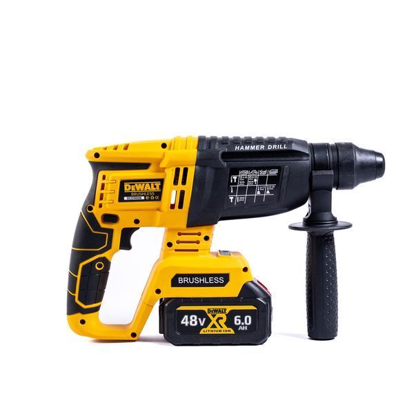 Акумуляторний набір 3в1 DeWalt 48V (Перфоратор DCD900B + Шуруповерт DCD791 + Болгарка DCG413) Набір Деволт з 2 АКБ 77729 фото