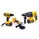 Акумуляторний набір 3в1 DeWalt 48V (Перфоратор DCD900B + Шуруповерт DCD791 + Болгарка DCG413) Набір Деволт з 2 АКБ 77729 фото 6