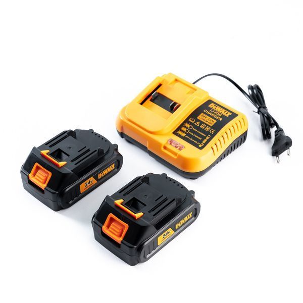 Набір 3в1 DeWalt (Секатор DCMP575P2 +Шуруповерт DCD996P2 +Пила DCM200N) АКБ комплект Деволт 3в1 (24V 5Ah) з оснащенням 154622 фото