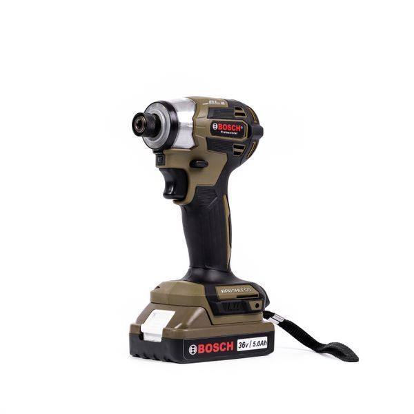 Аккумуляторный винтоверт Bosch GDR36V-200C (36V 5Ah) Бесщеточный винтоверт Бош c 2 АКБ и подсветкой 77778 фото